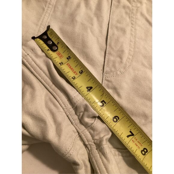 Patagonia Stand Up Short Overalls Sz M Dyno White - Picture 8 of 11